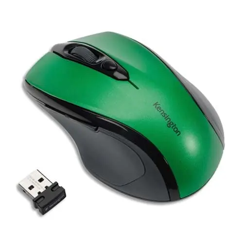 KENSINGTON Souris sans fil Pro Fit, taille moyenne, verte, K72424WW Vendita Finale