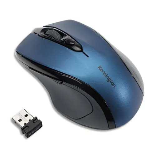 KENSINGTON Souris sans fil Pro Fit, taille moyenne, bleue, K72421WW Super Prezzo