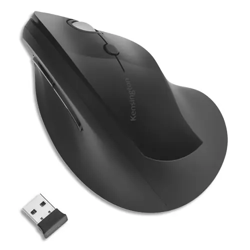 Prezzo Scontato KENSINGTON Souris verticale sans fil Pro Fit Ergo, noire, K75501EU