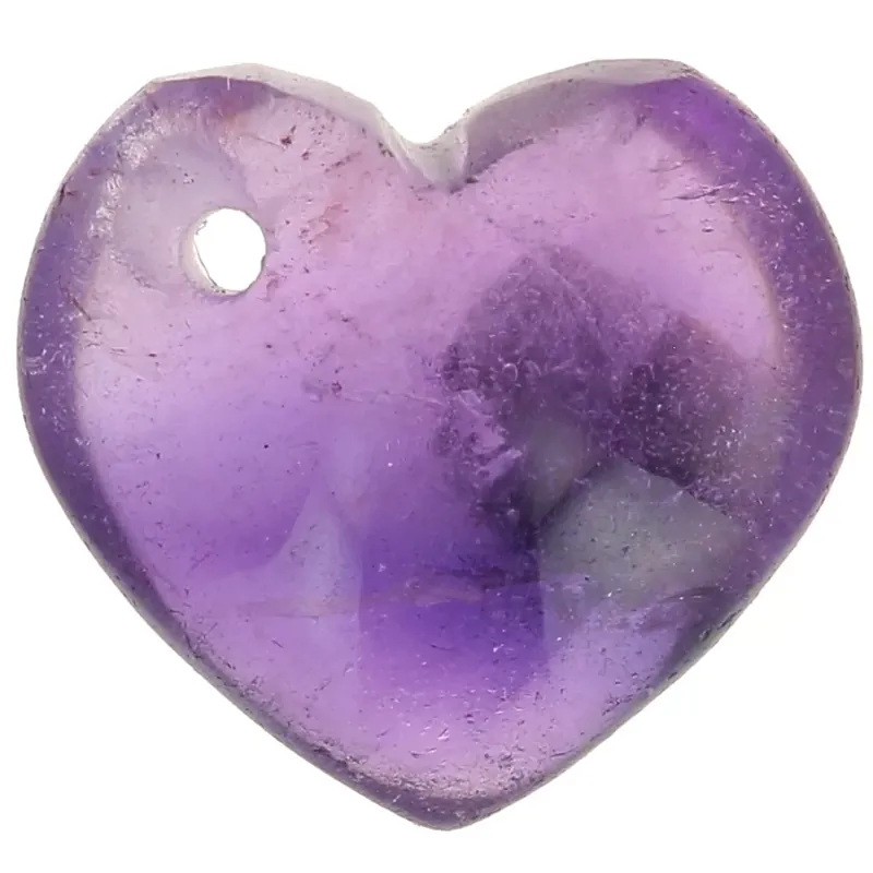 Offerta Speciale Sequin coeur 10 mm en pierre gemme – Amethyste x1