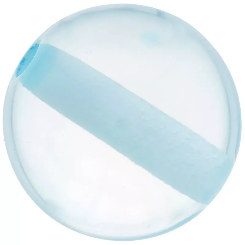 Prezzo Scontato Perle en résine transparente 14 mm – Bleu glacier x1