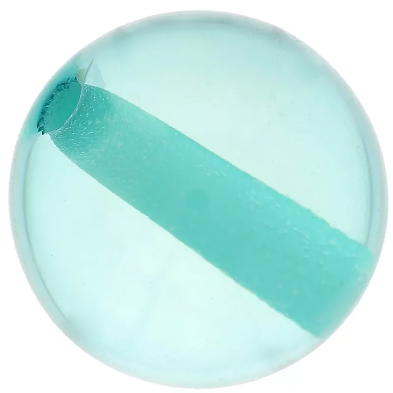 Consegna Rapida Perle en résine transparente 12 mm – Bleu caraïbe x1