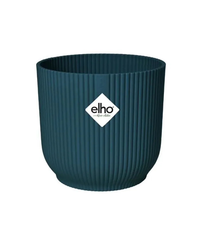 Vibes Fold Pot de fleurs rond Roues 35 – Bleu Ø 35 x 32 cm Compra Adesso
