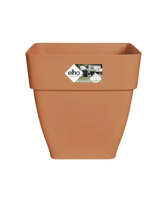 Vibia Campana Bac à fleurs Carré 37 – Marron Ø 36 x 36 cm Fatto A Mano