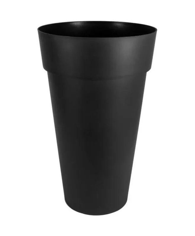 Vase Toscane XXL Ø 48 x Hauteur 80 cm – 90 L – Gris anthracite In Voga