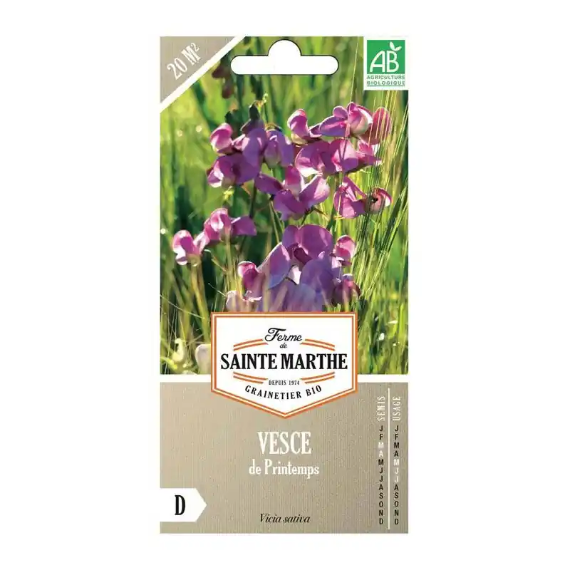 Vesce de printemps bio – Graines à semer Edizione Limitata