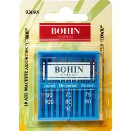Aiguilles machine à coudre Bohin 10 aiguilles assorties standard n°90/100 – 70/80/90/ – 75/90 Miglior Prezzo