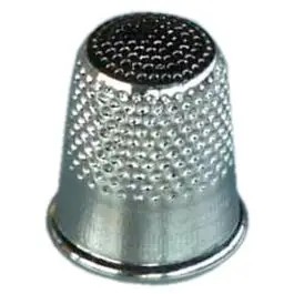 Dé à coudre Bohin Laiton – 14.5 mm Top Qualità