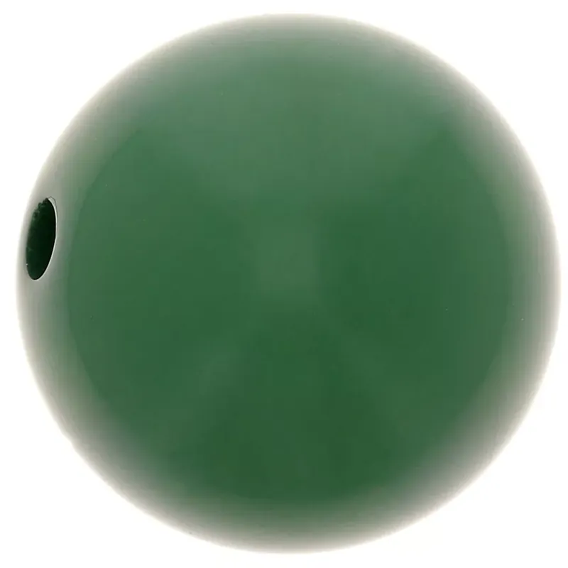 Promozione Esclusiva Perle en résine opaque 12 mm – Vert sapin x1