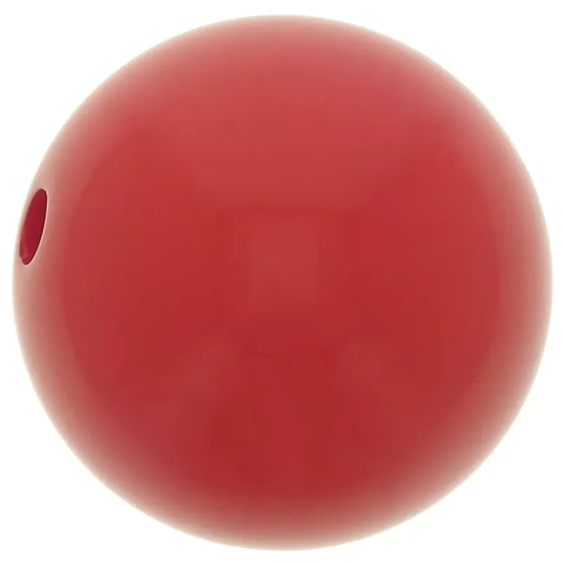 Saldi Perle en résine opaque 14 mm – Rouge x1