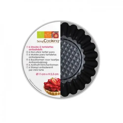 Vendita Finale 6 moules tartelettes Ø 11 cm