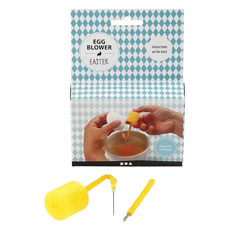 Pompe pour vider les œufs de pâques à décorer In Voga