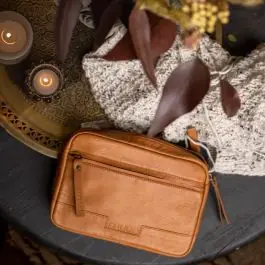 Nuova Collezione Rangement tricot/crochet Muud Pochette Sandnes - Whisky