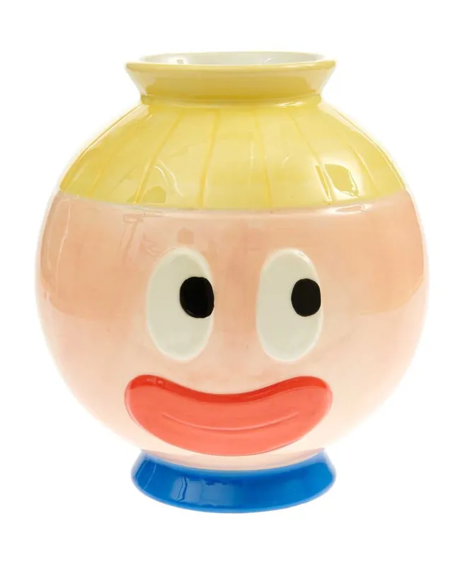 Vase céramique – visage – Eye Candy – 22 cm Spedizione Mondiale