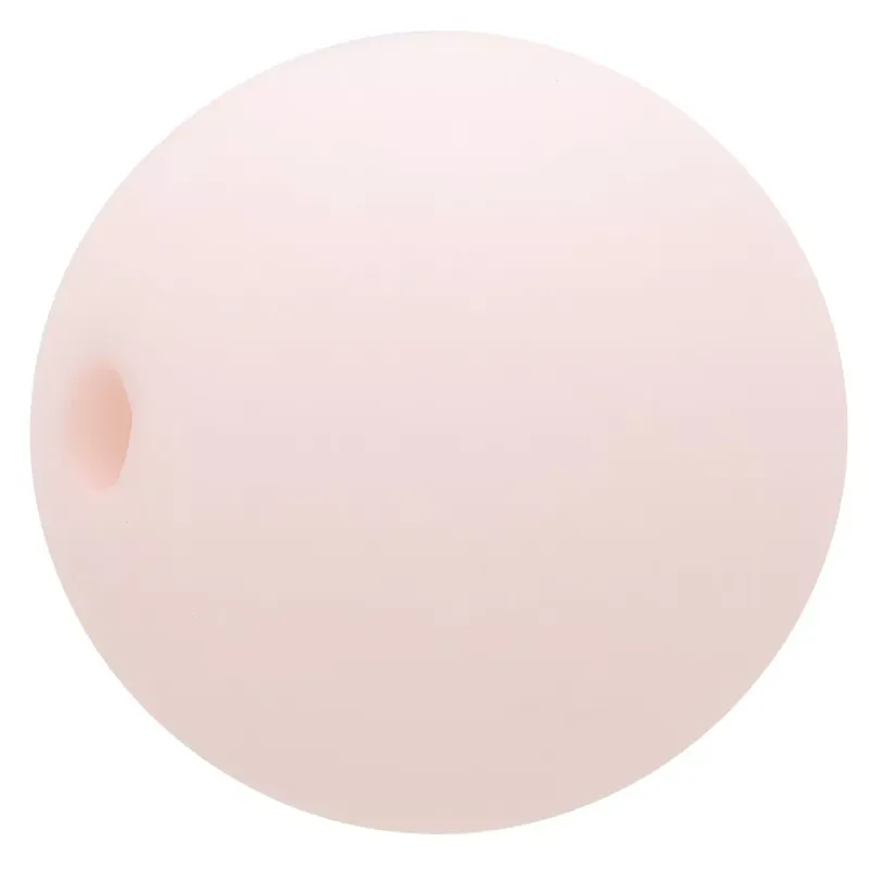 Ordina Subito Perle en résine opaque effet mat 14 mm – Rose pastel x1