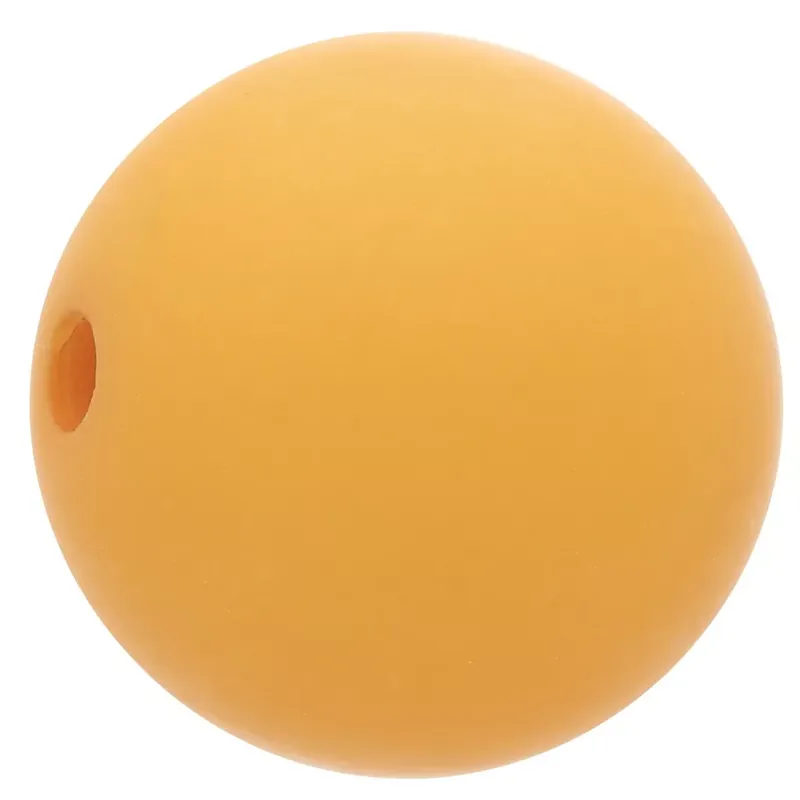 Acquista Ora Perle en résine opaque effet mat 14 mm – Moutarde x1
