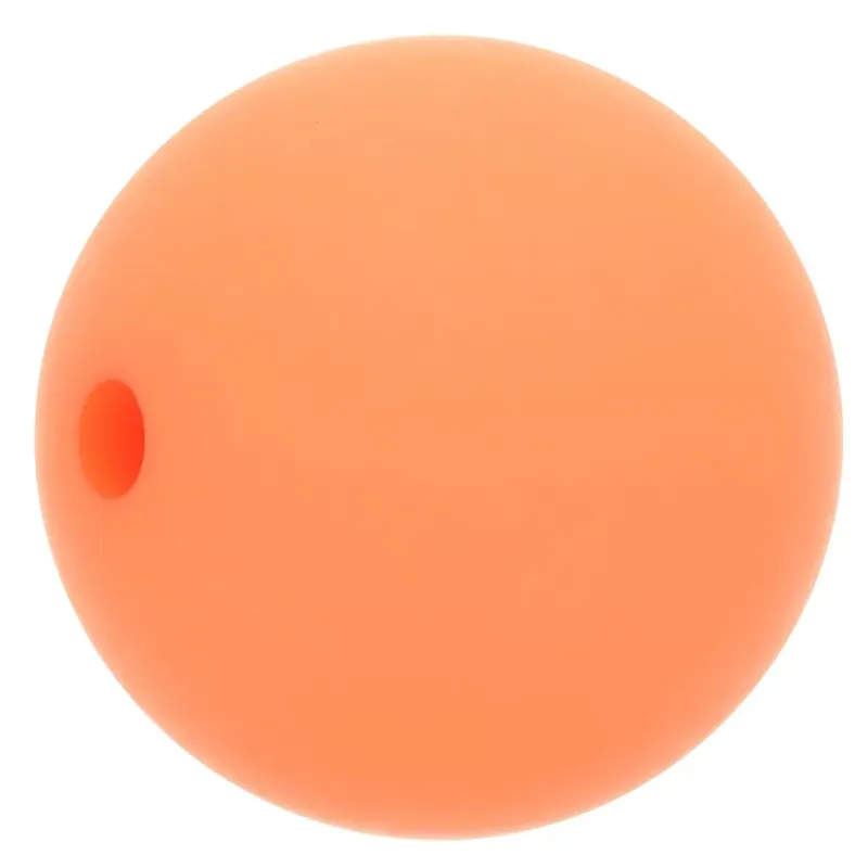 Promozione Perle en résine opaque effet mat 14 mm – Corail x1