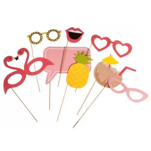 8 masques pour Photobooth – Summer Reso Gratuito