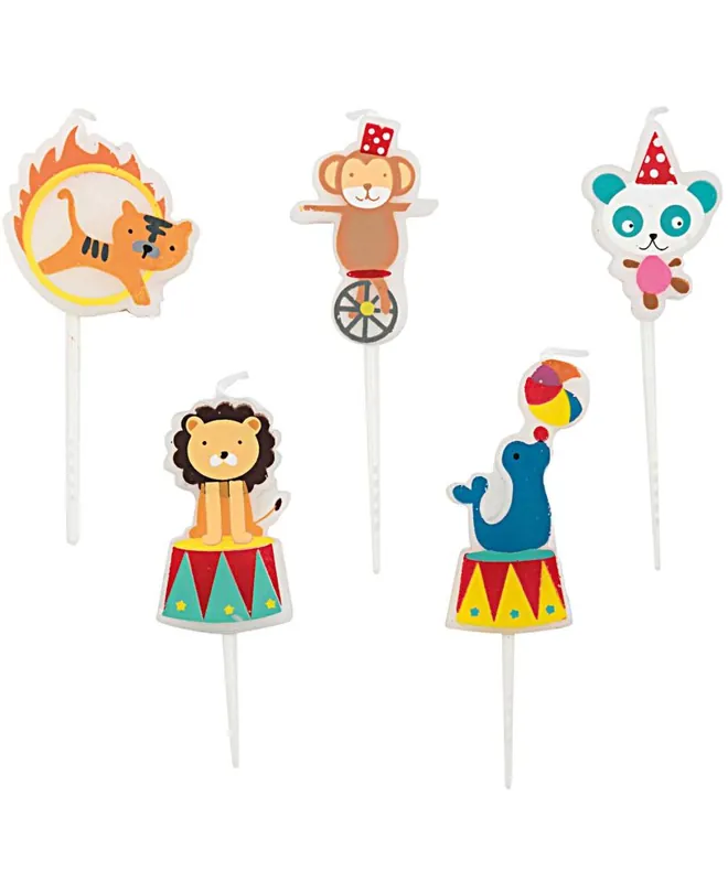 Vendita Finale 5 Bougies anniversaire – Animaux du cirque