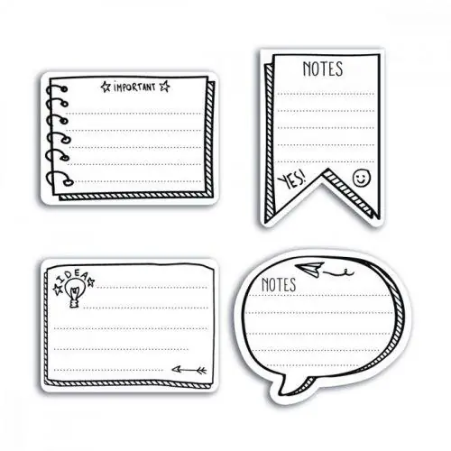 Vendita Finale 80 sticky notes pour Bullet journal
