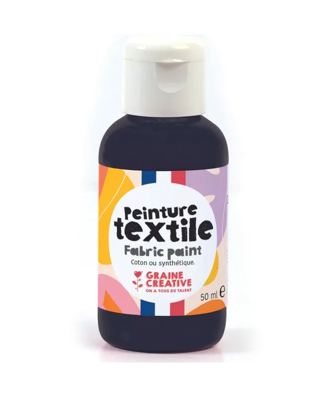Ultimissimo Modello Peinture pour textile 50 ml – noir