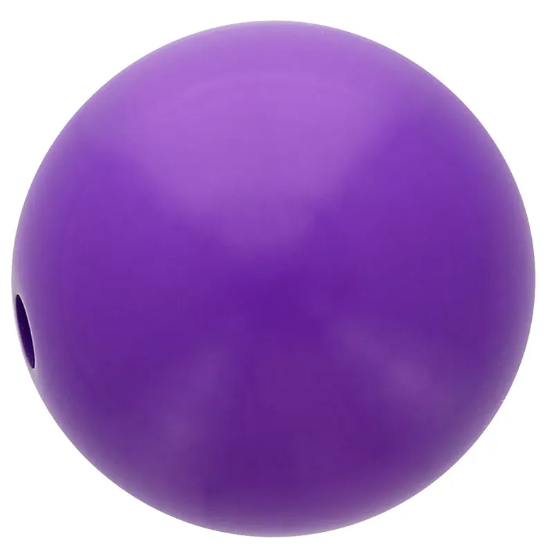 Spedito Oggi Perle en résine opaque 14 mm – Violet x1