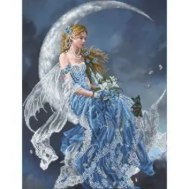 Vendita Finale Kit de broderie Diamant Diamond Dotz Vent de la lune