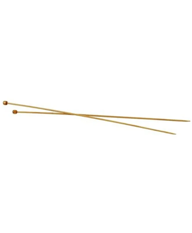 Più Venduto 2 aiguilles à tricoter en bambou 35 cm – Ø 3 mm
