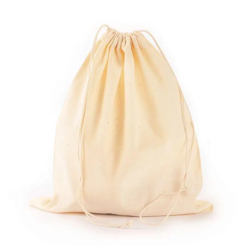 Vendita Finale 3 sacs à vrac en coton à décorer 24 x 29 cm
