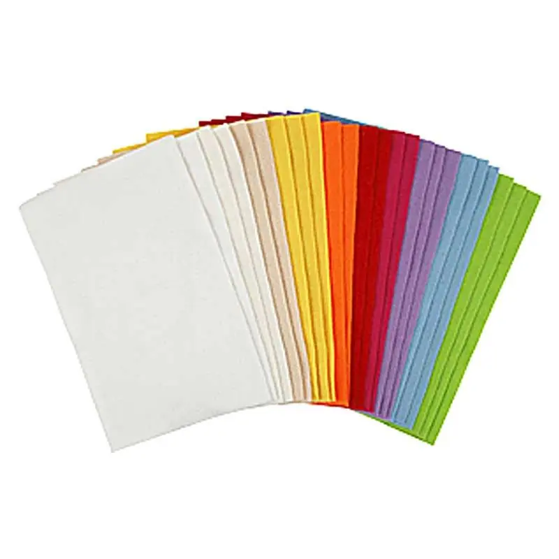 24 feuilles de feutrine synthétique 20 x 30 cm – Arc en ciel Ultimissimo Modello