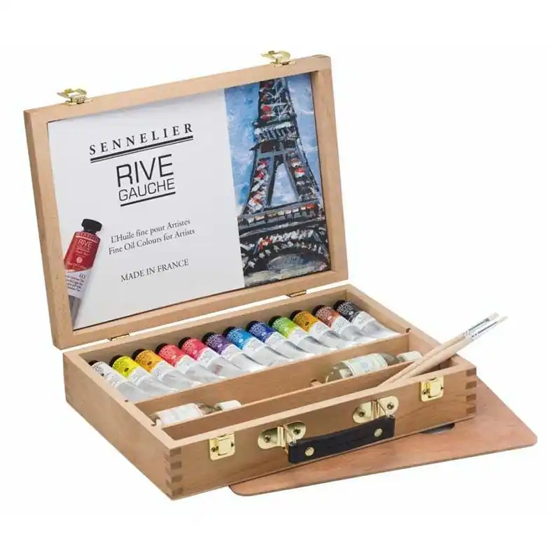 Coffret Peinture à l&rsquo;huile – Rive Gauche 12 tubes 40 ml Compra Oggi Stesso