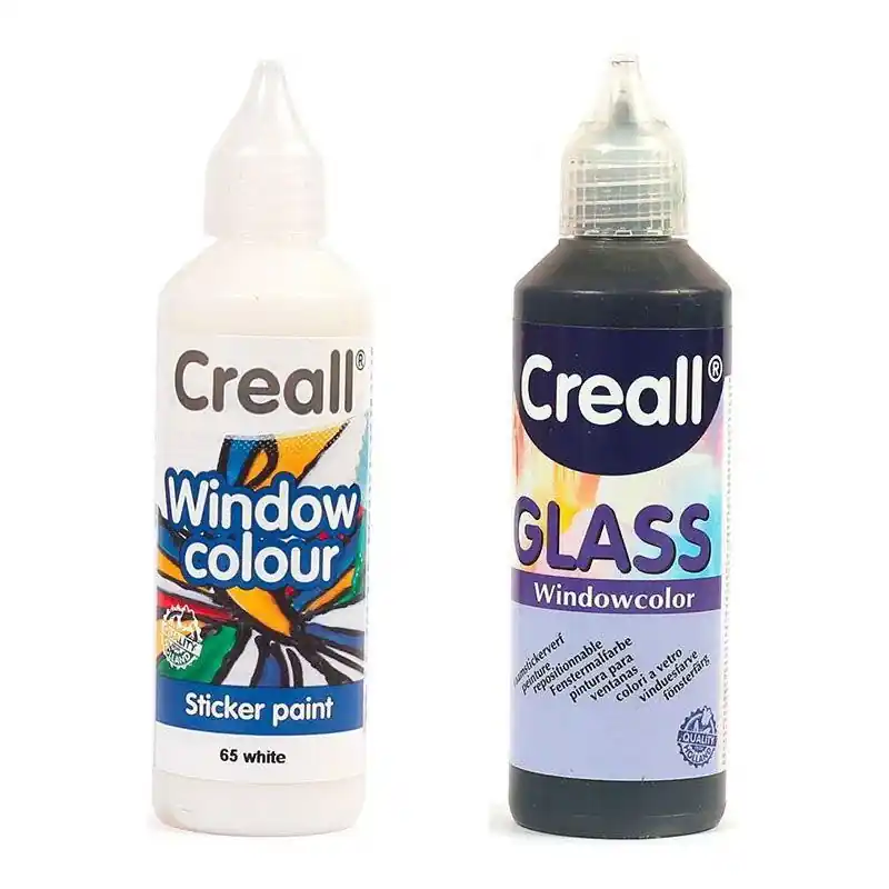 2 peintures repositionnables pour vitres 80 ml – N&B Super Prezzo