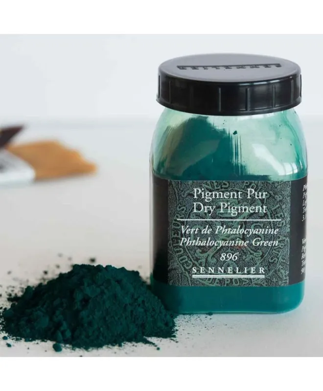 Esclusivo Pigment pour création de peinture – pot 90 g – Vert de Phtalocyanine