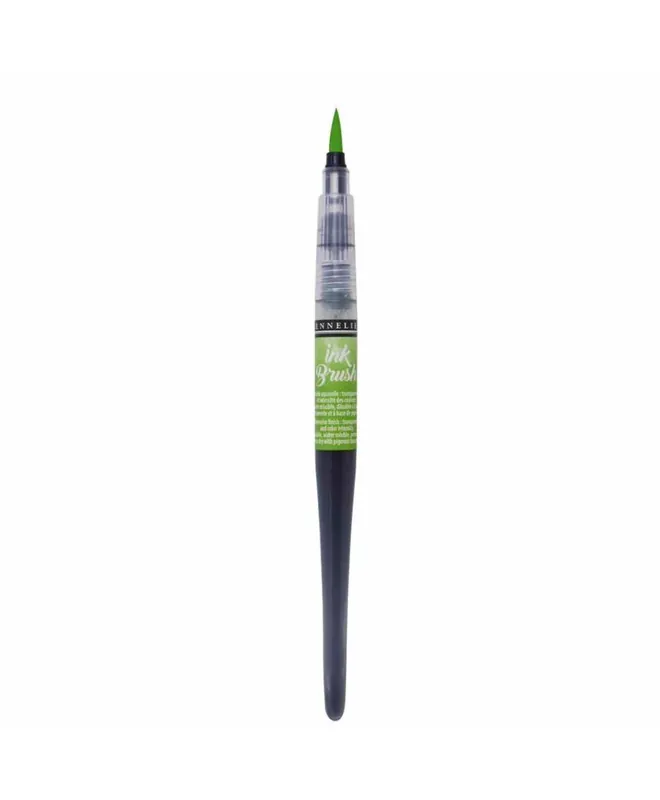 Pinceau à réservoir Ink Brush 6,5 ml – Vert jaune Fatto A Mano