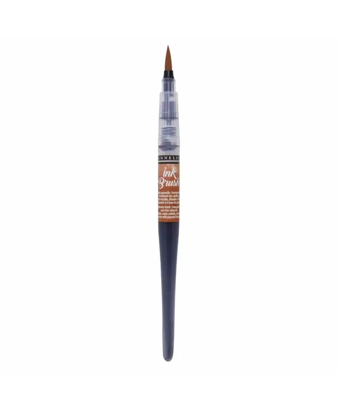 Edizione Limitata Pinceau à réservoir Ink Brush 6,5 ml – Terre d&rsquo;ombre Brûlée