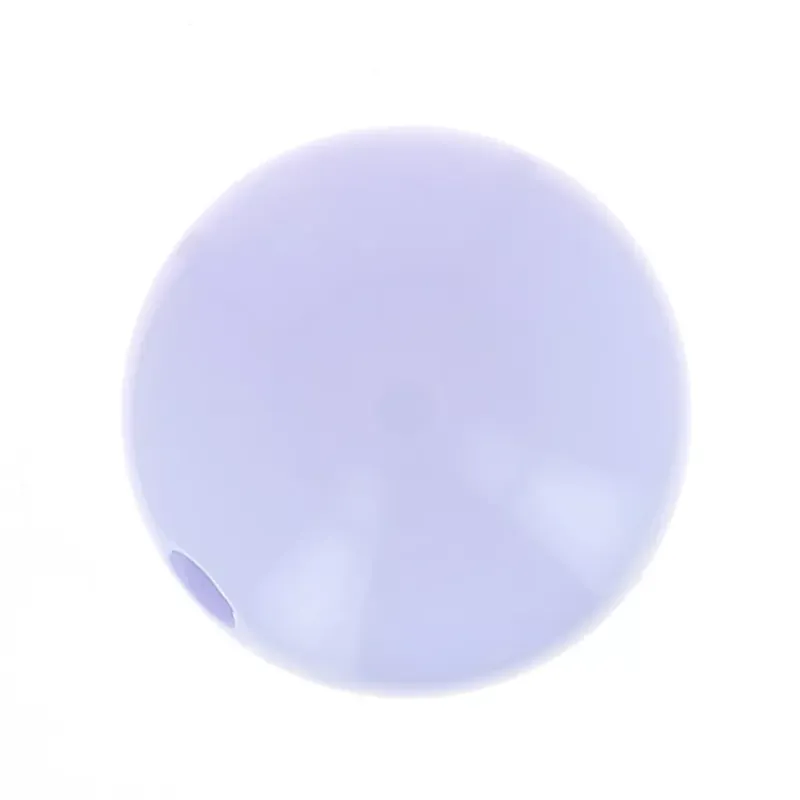 Spedizione Espresso Perle en résine opaque 14 mm – Bleu layette x1