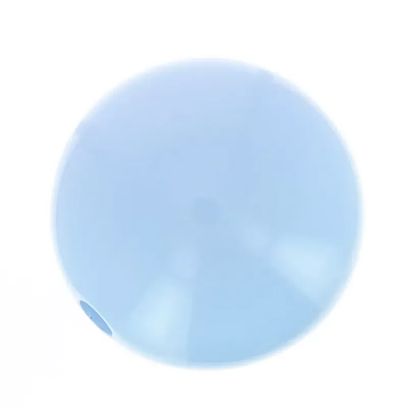 Prezzo Conveniente Perle en résine opaque 14 mm – Bleu ciel x1