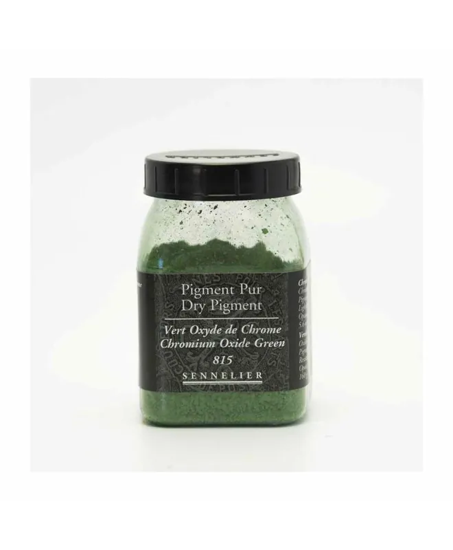 Pigment pour création de peinture – pot 160 g – Vert oxyde de chrome Promo Stagionale