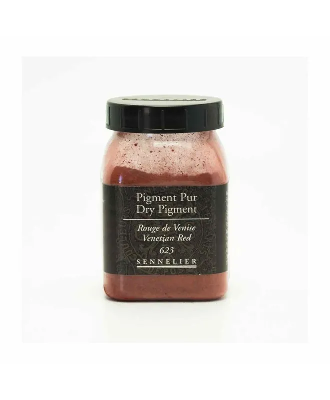Pigment pour création de peinture – pot 170 g – Rouge de Venise Sconto
