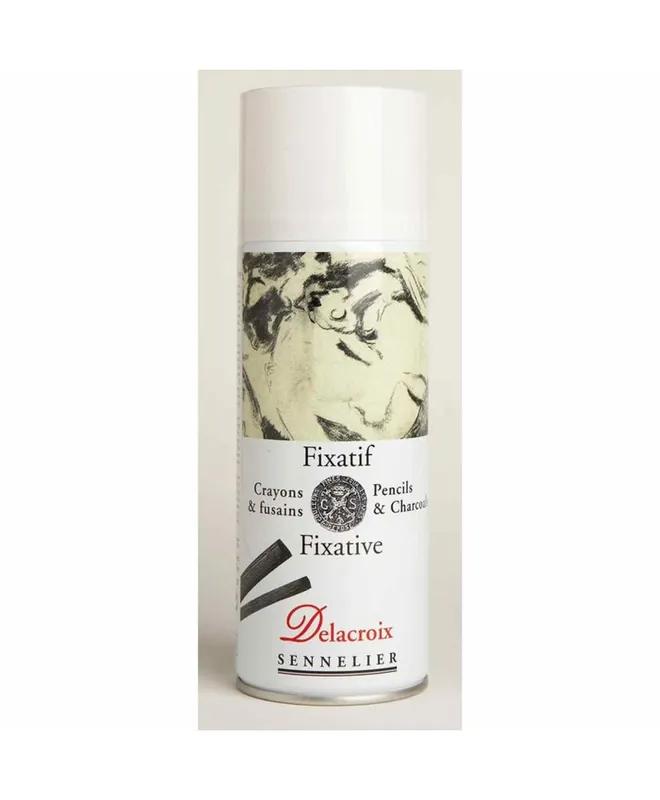 Fixatif incolore en spray Delacroix 400 ml Super Prezzo