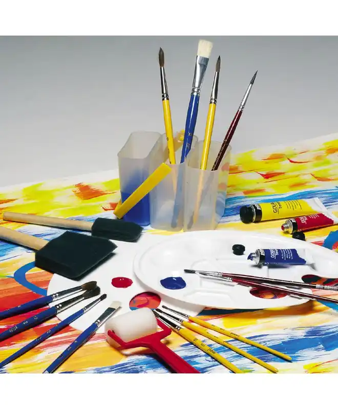 10 tubes de gouache – 10 x 10 ml – Couleurs assorties Super Prezzo