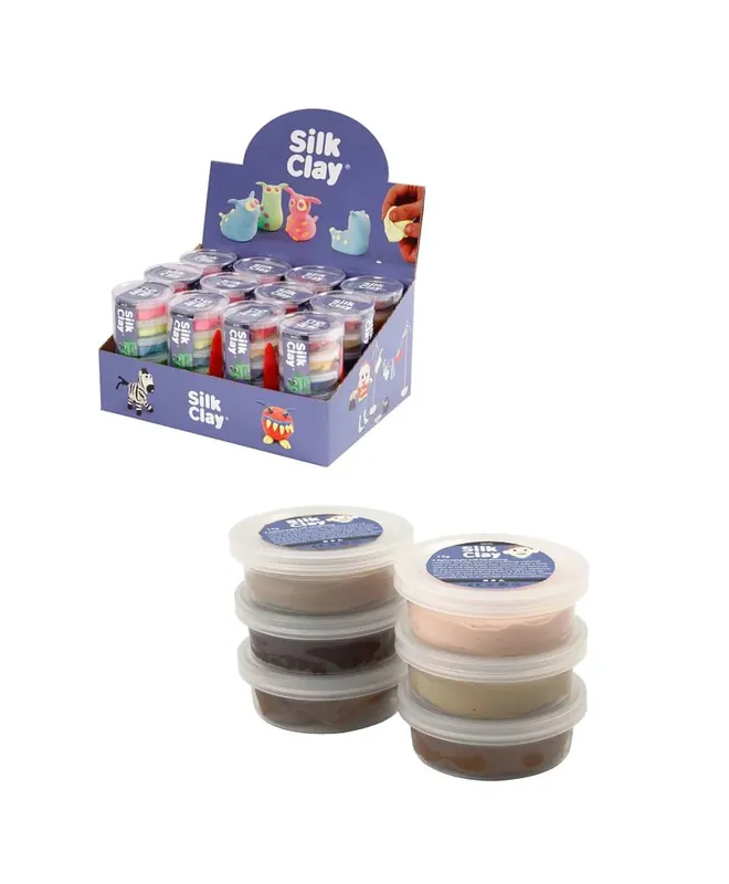 18 pâtes à modeler Silk Clay Offerta