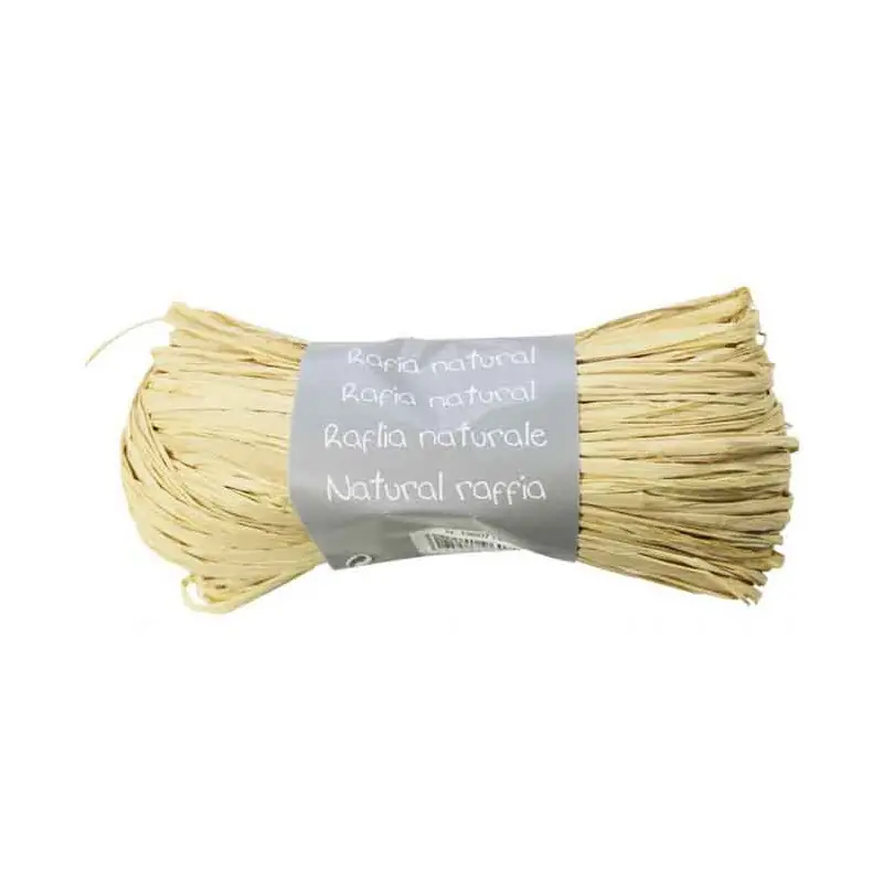 Fatto A Mano Raphia naturel en pelote Clairefontaine – 50g