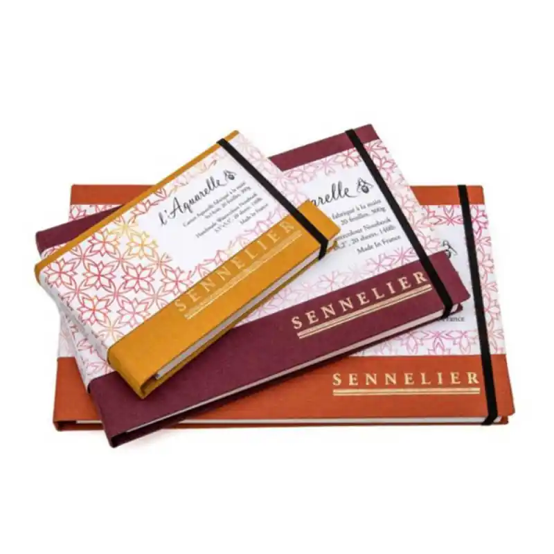 Saldi Carnet spiralé de papier pour aquarelle Sennelier 300 g/m²