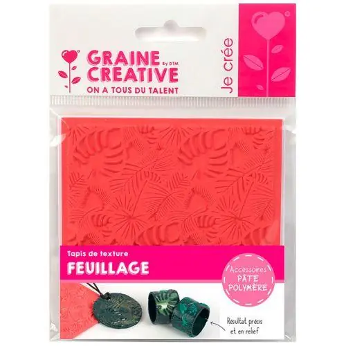 Ultime Pezzi Tapis de texture pour pâte polymère – Feuillage