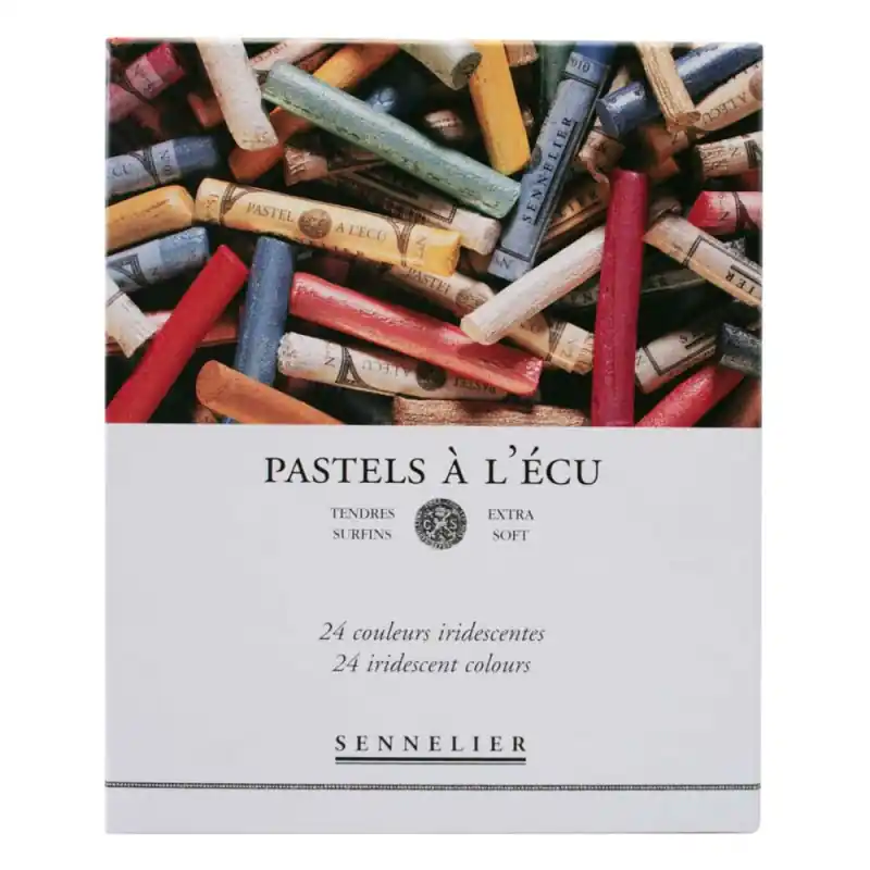 Edizione Limitata Coffret de 24 pastels à l’écu irisés Sennelier