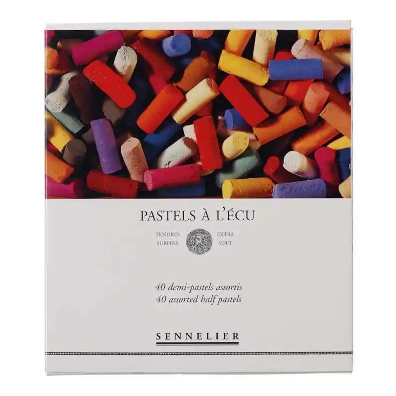 Sconto Coffret de 40 demi-pastels tendres à l&rsquo;écu Sennelier