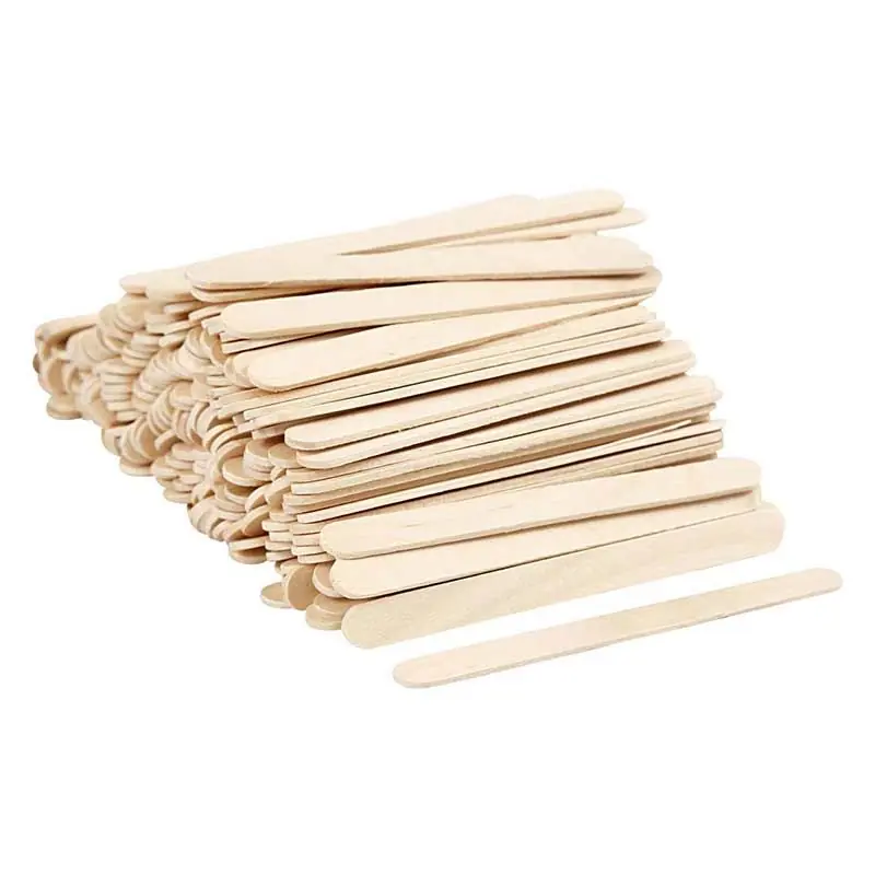 200 Bâtonnets de bois – 11,5 x 1 cm Economico