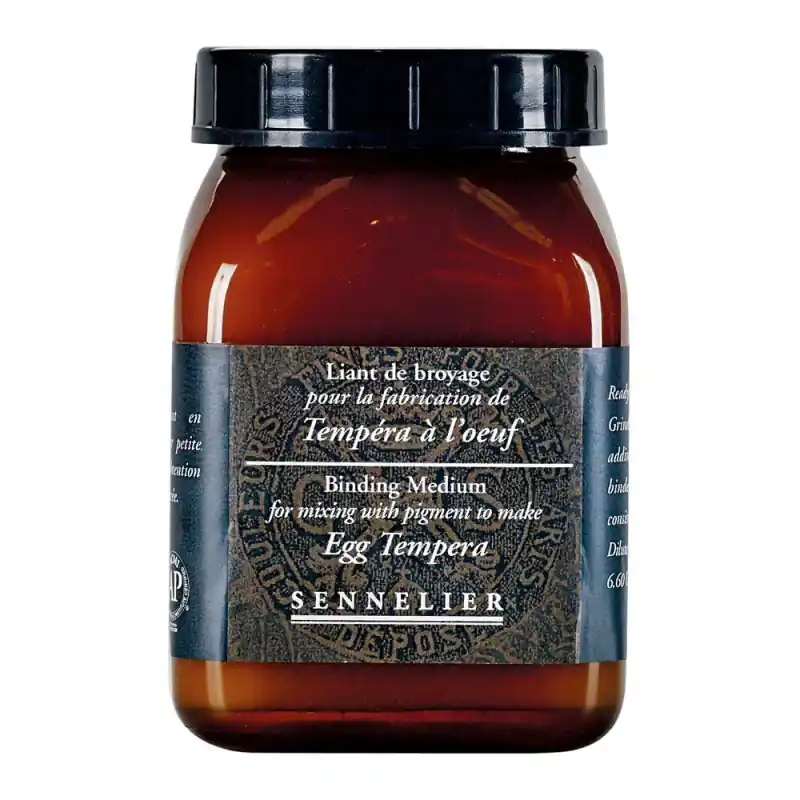 Liant de broyage tempéra à l&rsquo;œuf Sennelier 200ml Autentico