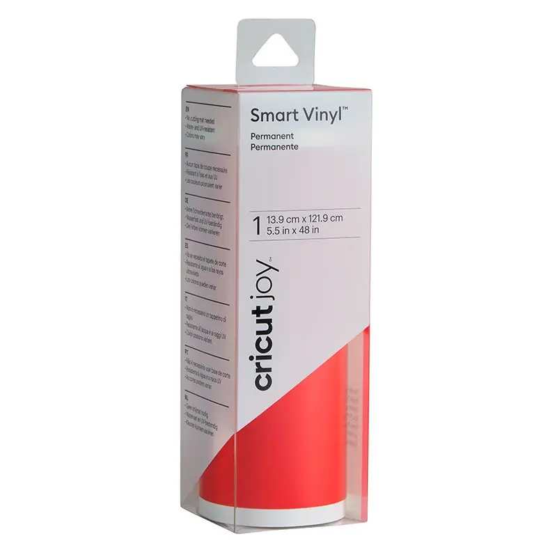 Vinyle permanent rouge 121,9 x 13,9 cm – Cricut Joy Moderno